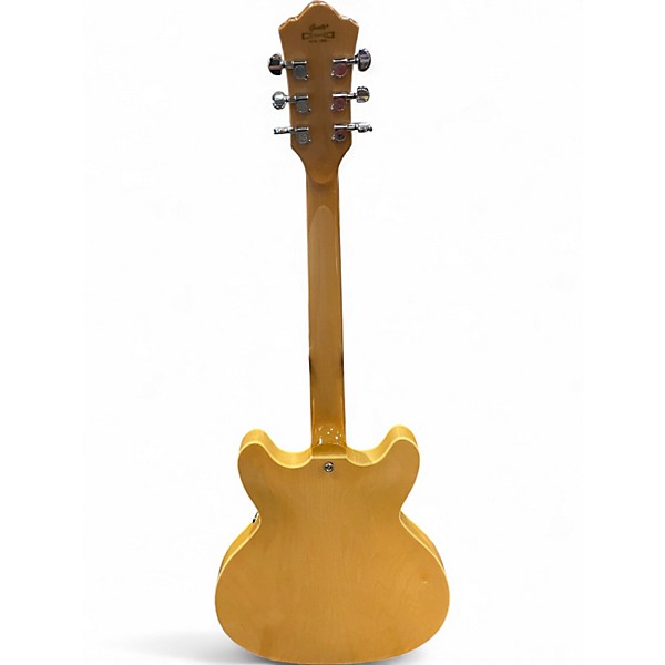 Used Grote 335-Style Natural Hollow Body Electric Guitar