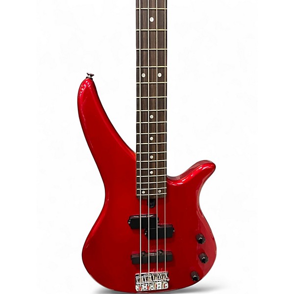 Used Yamaha RBX270 Candy Apple Red Electric Bass Guitar