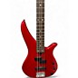 Used Yamaha RBX270 Candy Apple Red Electric Bass Guitar