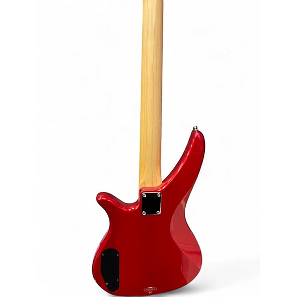 Used Yamaha RBX270 Candy Apple Red Electric Bass Guitar