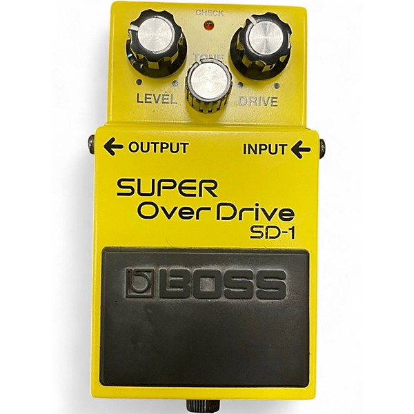 Used BOSS SD1 Super Overdrive Effect Pedal