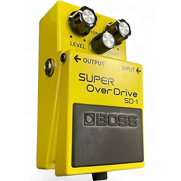Used BOSS SD1 Super Overdrive Effect Pedal