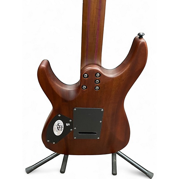 Used Schecter Guitar Research Schecter C-1 Exotic Ebony Natural Satin Solid Body Electric Guitar