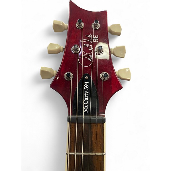 Used PRS McCarty 594 Cherry Solid Body Electric Guitar
