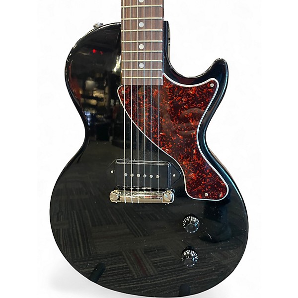 Used Gibson Les Paul Junior Ebony Solid Body Electric Guitar