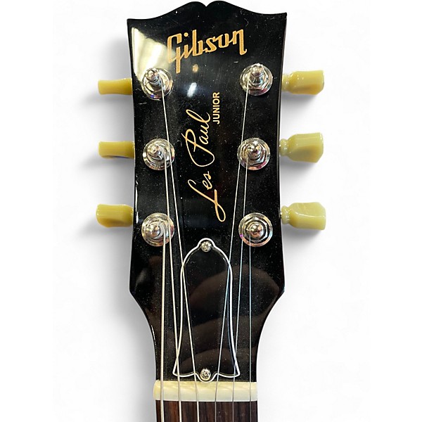 Used Gibson Les Paul Junior Ebony Solid Body Electric Guitar