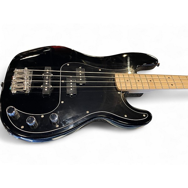 Used Squier Affinity Precision Bass Black Electric Bass Guitar