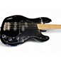 Used Squier Affinity Precision Bass Black Electric Bass Guitar