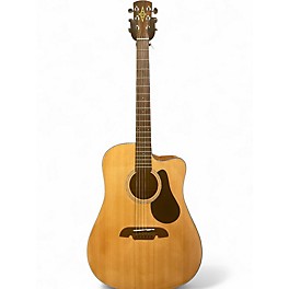 Used Alvarez RD8C Natural Acoustic Electric Guitar