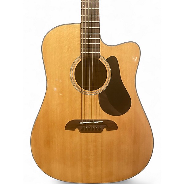 Used Alvarez RD8C Natural Acoustic Electric Guitar