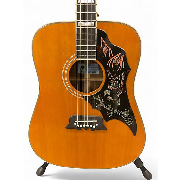Used Epiphone FT120 MASTERBUILT EXCELLENTE Natural Acoustic Electric Guitar