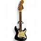 Used Starcaster by Fender Stratocaster BLACK SPARKLE Solid Body Electric Guitar thumbnail