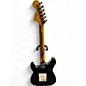 Used Starcaster by Fender Stratocaster BLACK SPARKLE Solid Body Electric Guitar