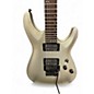 Used Schecter Guitar Research Diamond Series Stealth C1 FR Satin Silver Solid Body Electric Guitar
