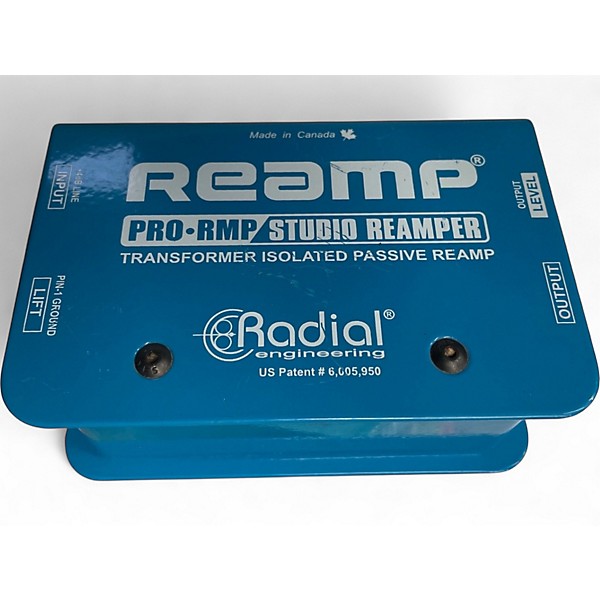 Used Radial Engineering Pro RMP Studio Reamper Direct Box