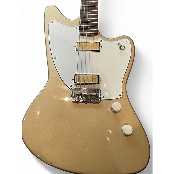 Used Harmony Silhouette Champagne Solid Body Electric Guitar