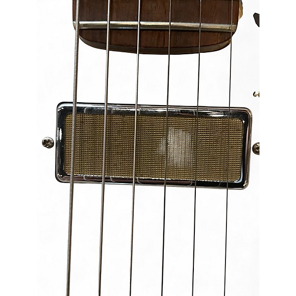 Used Harmony Silhouette Champagne Solid Body Electric Guitar