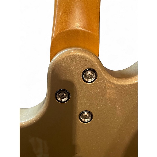 Used Harmony Silhouette Champagne Solid Body Electric Guitar