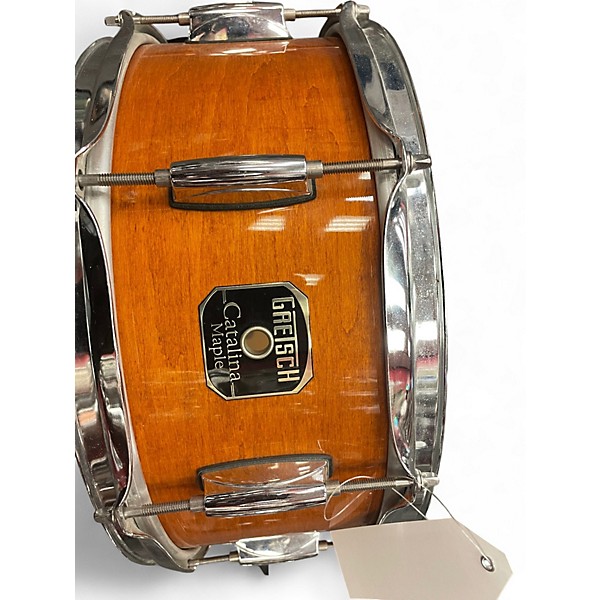 Used Gretsch Drums 14in Catalina maple snare Vintage Natural Drum