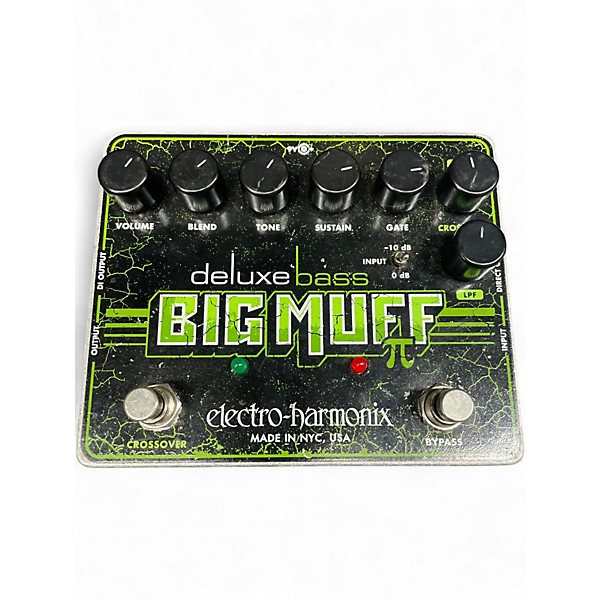 Used Electro-Harmonix Deluxe Bass Big Muff Distortion Bass Effect Pedal