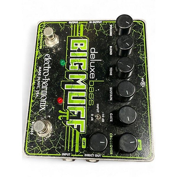 Used Electro-Harmonix Deluxe Bass Big Muff Distortion Bass Effect Pedal