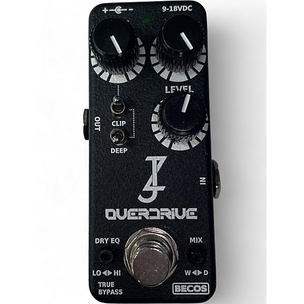 Used Becos TS8-JZ Overdrive Effect Pedal