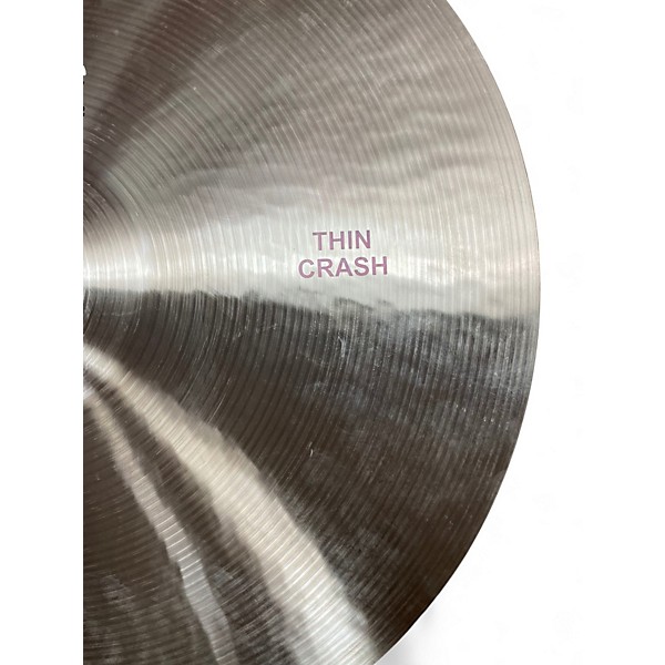 Used Paiste 18in Formula 602 Thin Crash Cymbal