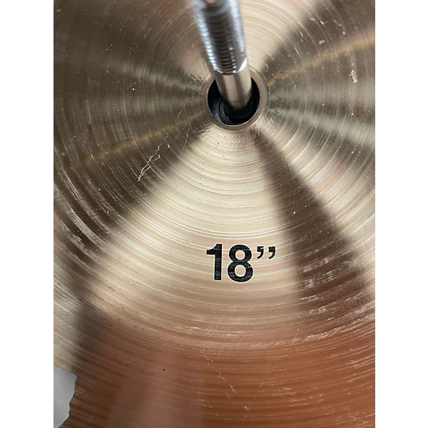 Used Paiste 18in Formula 602 Thin Crash Cymbal