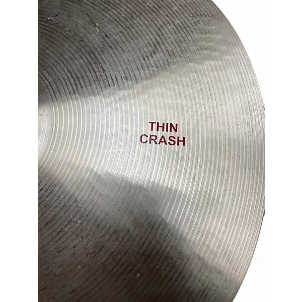 Used Paiste 20in Formula 602 Thin Crash Cymbal