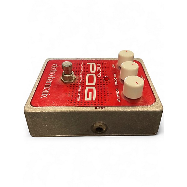 Used Electro-Harmonix Micro Pog Polyphonic Octave Generator Effect Pedal