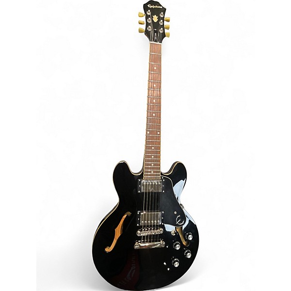 Used Epiphone ES339 Black Hollow Body Electric Guitar
