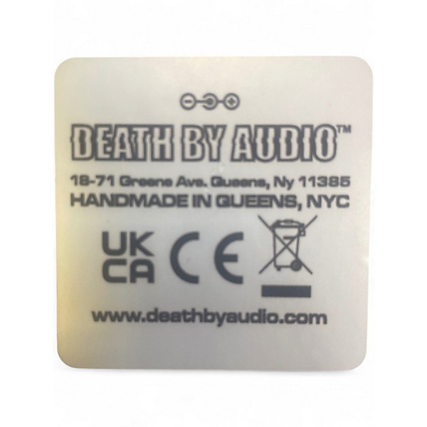 Used Death By Audio BASS WAR Effect Pedal
