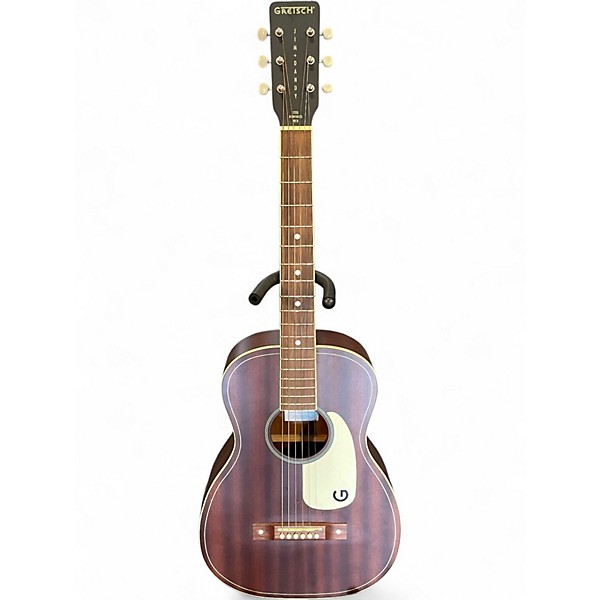 Used Gretsch Guitars Jim Dandy Parlor Walnut Acoustic Guitar