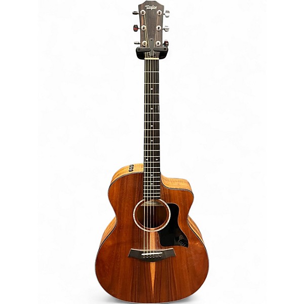 Used Taylor 224CEKDLX Natural Acoustic Electric Guitar
