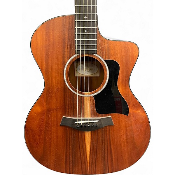 Used Taylor 224CEKDLX Natural Acoustic Electric Guitar