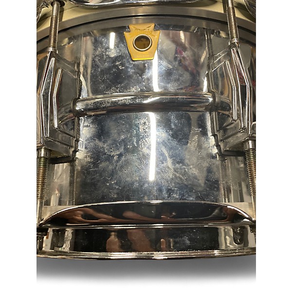 Used 2019 Ludwig 6.5X14 Supraphonic Snare Silver Drum