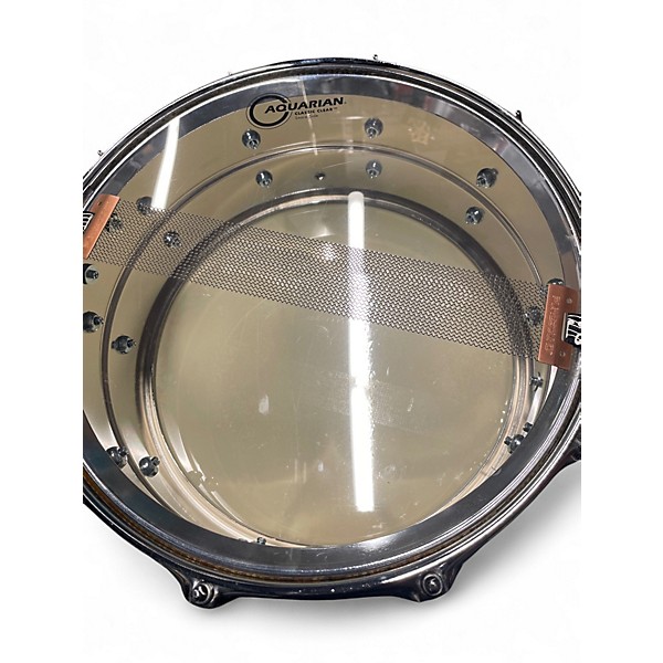 Used 2019 Ludwig 6.5X14 Supraphonic Snare Silver Drum