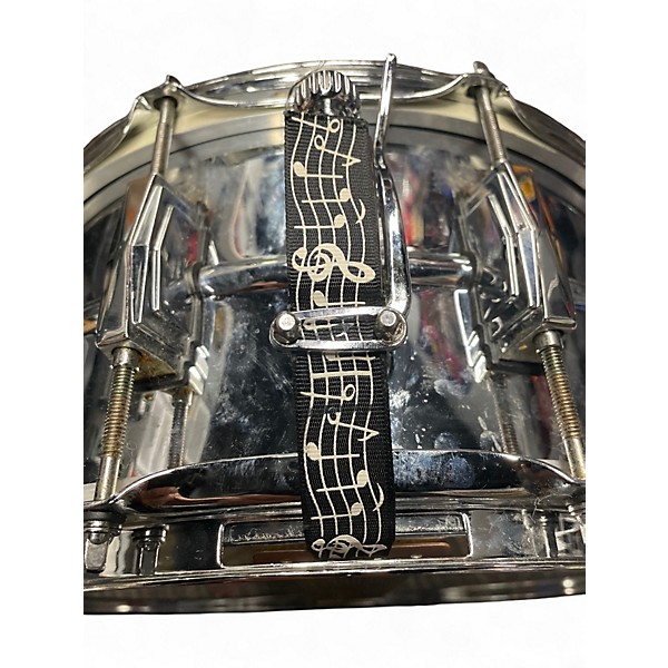Used 2019 Ludwig 6.5X14 Supraphonic Snare Silver Drum