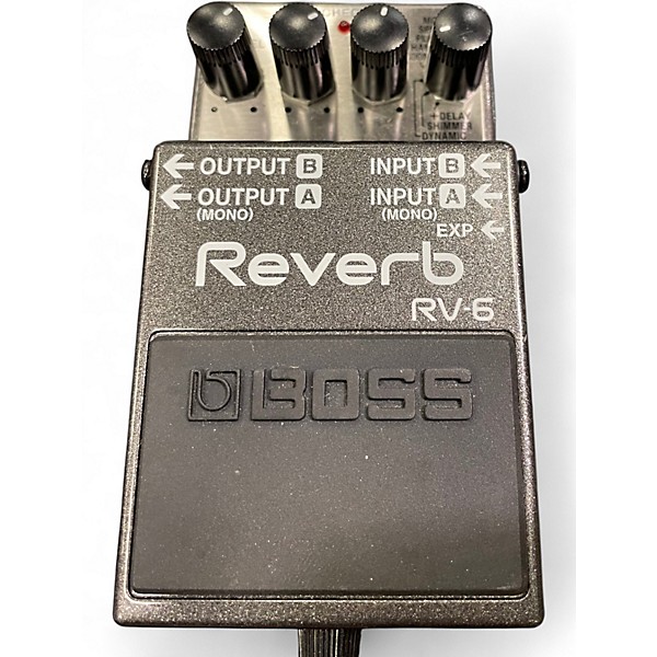 Used BOSS RV6 Digital Reverb Effect Pedal