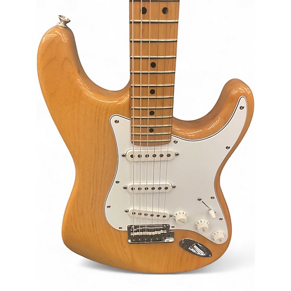 Used 1999 Fender American Standard Stratocaster Natural Solid Body Electric Guitar