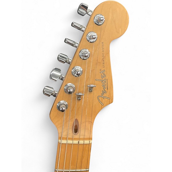 Used 1999 Fender American Standard Stratocaster Natural Solid Body Electric Guitar