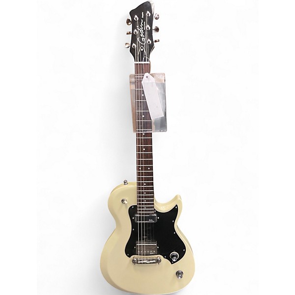 Used Godin EMPIRE White Solid Body Electric Guitar