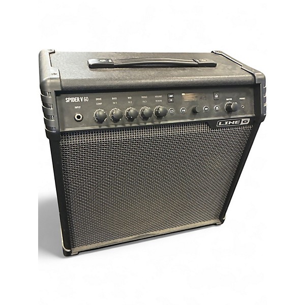 Used Line 6 Spider V 60 1x10 Guitar Combo Amp