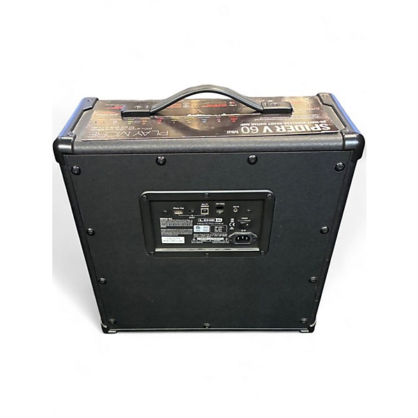 Used Line 6 Spider V 60 1x10 Guitar Combo Amp