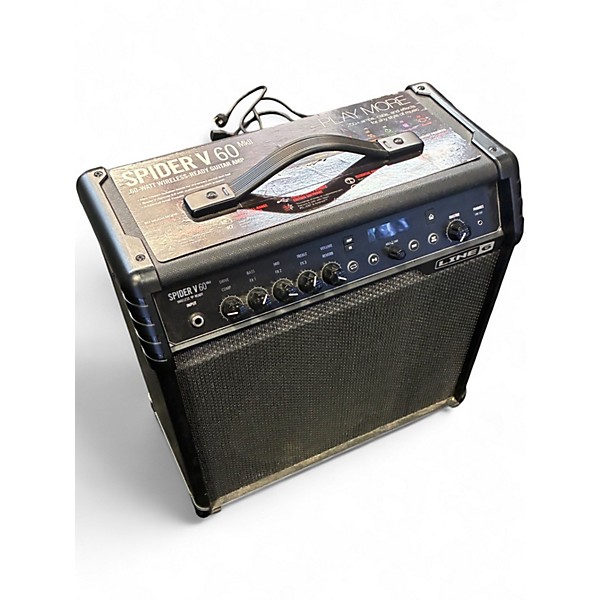 Used Line 6 Spider V 60 1x10 Guitar Combo Amp
