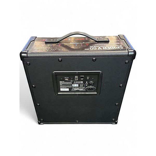 Used Line 6 Spider V 60 1x10 Guitar Combo Amp