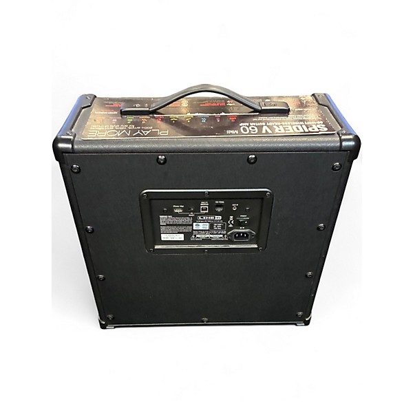 Used Line 6 Spider V 60 1x10 Guitar Combo Amp