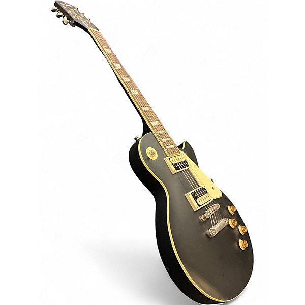 Used 2020s Epiphone Les Paul Traditional Pro IV Black Solid Body Electric Guitar
