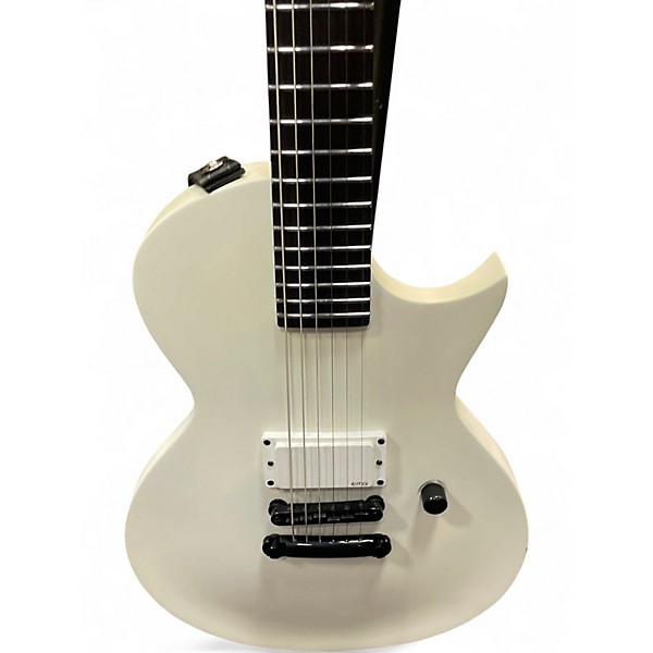 Used ESP LTD ARCTIC METAL ECLISPE ARTIC WHITE Solid Body Electric Guitar