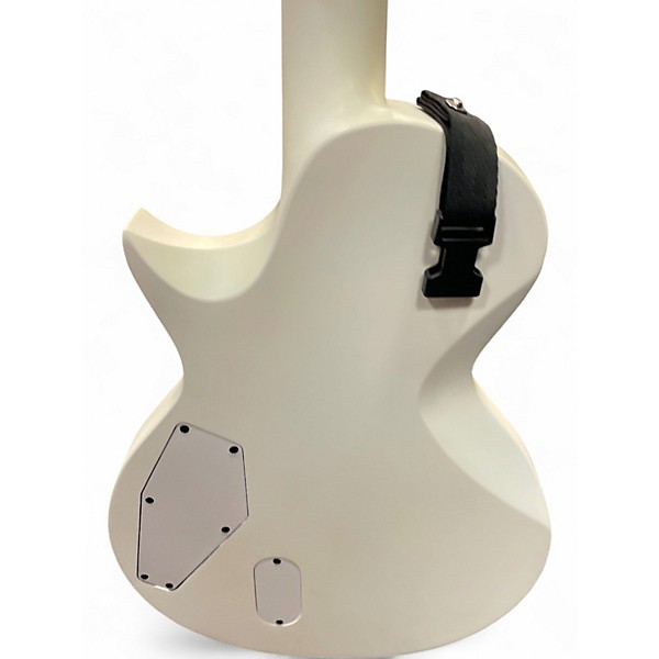 Used ESP LTD ARCTIC METAL ECLISPE ARTIC WHITE Solid Body Electric Guitar